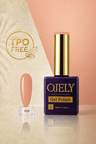OJELY Kalıcı Oje UV/LED Uyumlu 15ML Nude & Soft Renkler
