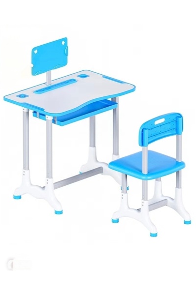 Generic Brand Kids' Study Desk and Chair Set - Adjustable