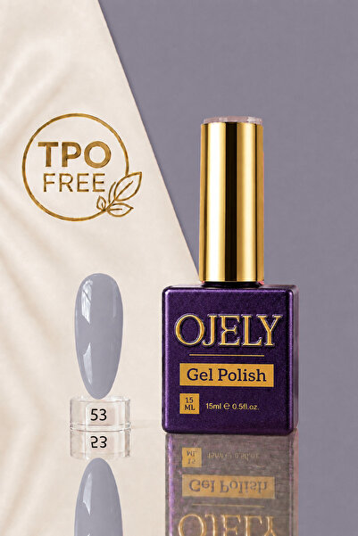 OJELY Kalıcı Oje UV/LED Uyumlu 15ML Nude & Soft Renkler