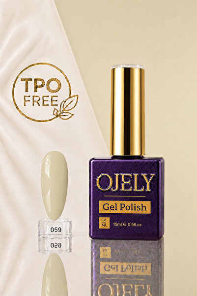 OJELY Kalıcı Oje UV/LED Uyumlu 15ML Nude & Soft Renkler