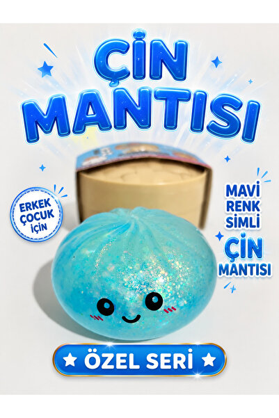 ARAT DİAMOND TOYS Erkek Çocuk İçin Simli Çin Mantısı Özel Seri Mavi Renk Gönd...