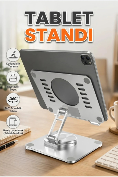 canrodi Foldable Portable Tablet Stand Desktop Holder Adjustable Support Bracket