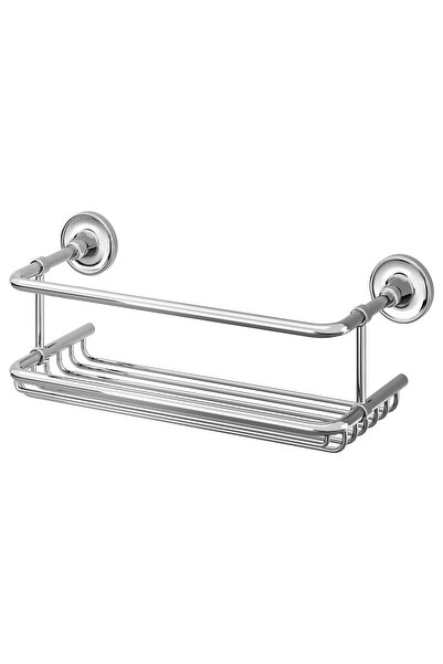 IKEA Modern Beyaz Banyo Rafı 33x12 - Şık Banyo Aksesuarı