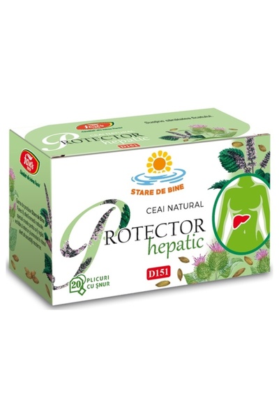 Fares Ceai Protector hepаtic 20 plicuri