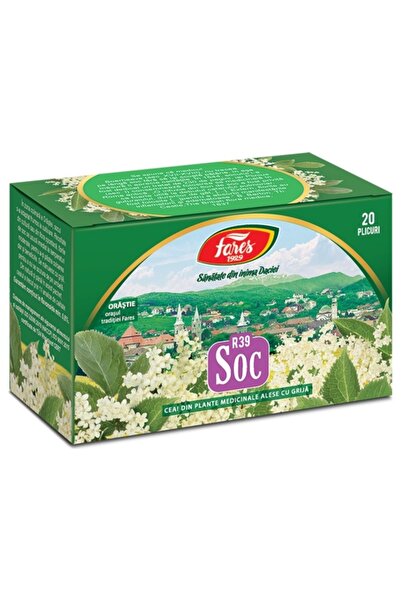 Fares Ceai soc flori 20 plicuri