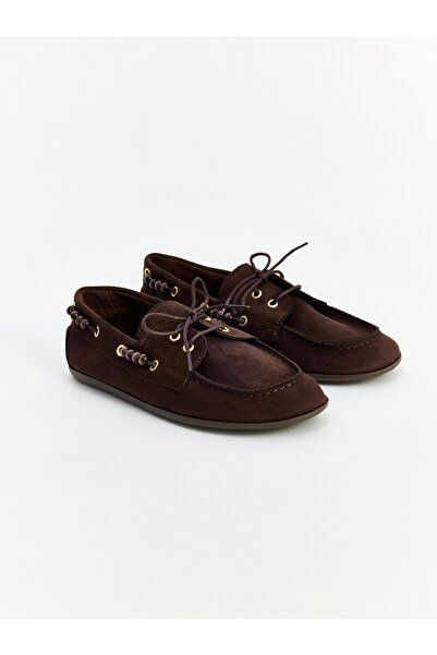 LC Waikiki LCW STEPS Süet Görünümlü Kadın Loafer