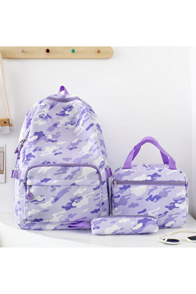 GGEROU 3 Pcs School Bags Set,Backpack for Girls School Backpack for Girls Sch...