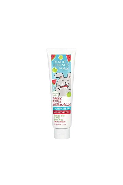 Desert Essence Desert Green Apple Watermelon Toothpaste Gel for kids - 4.7 oz...