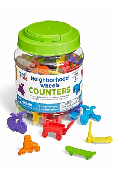 Hand2Mind NEIGHBOURHOOD WHEELS COUNTERS
