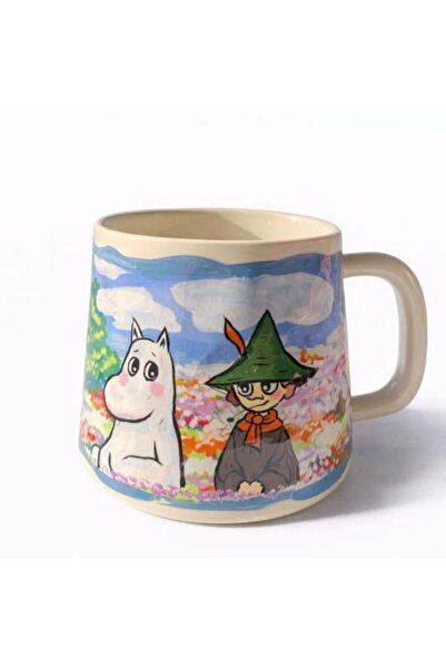 Moomin كوب مرسوم يدويًا
