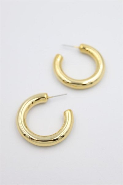 Ethab Ticaret Glb-stl41414 hoop earrings - gold