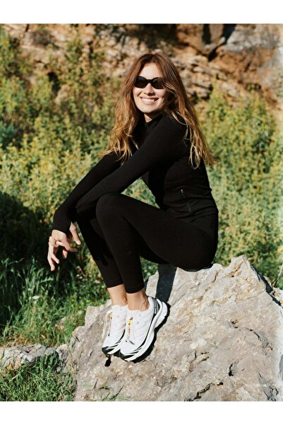 Jerf Motion Cross Waist Leggings Black
