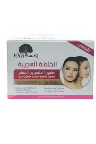 EXA 3 قطع صابون الجلسرين المفتح الخلطه العجيبه 100 جرام