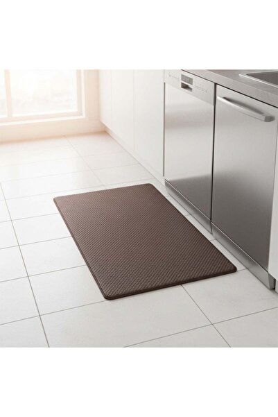 Danube Home Clouds Anti Fatigue Cushioned Comfort Mat 45x75Cm Brown, Storage ...