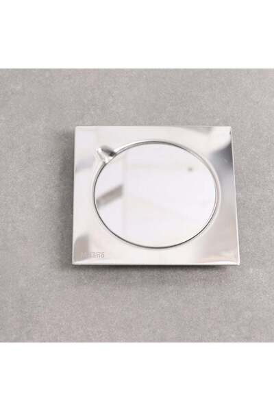 Milano Floor Drain Stainless Steel-304 3-Pieces 15x15Cm Hc-0010 (6'X6')