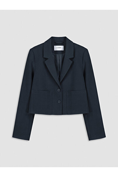 LC Waikiki Jachetă tip blazer scurtă de fete cu rever