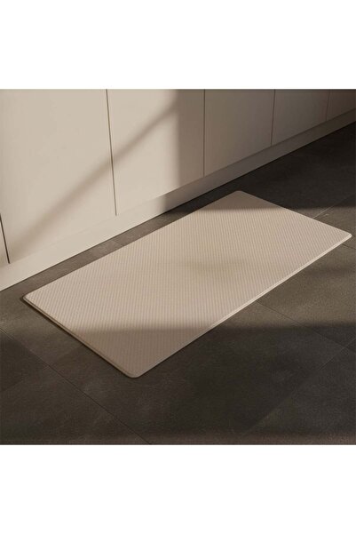 Danube Home Clouds Anti Fatigue Cushioned Comfort Runner Mat 45x120Cm Beige