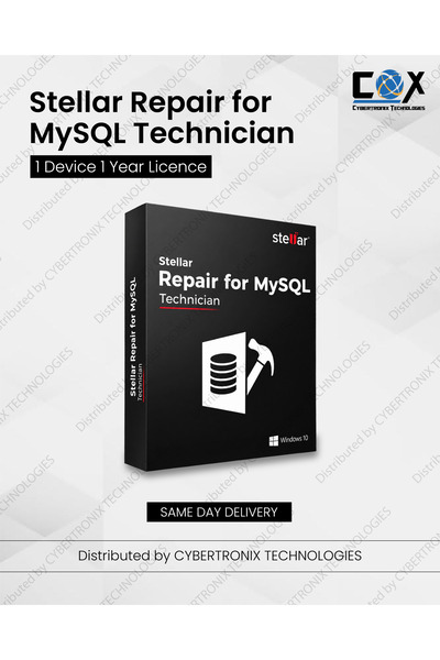 STELLAR Repair for MySQL Technician | 1 Device for 1 Year | Digital License |...