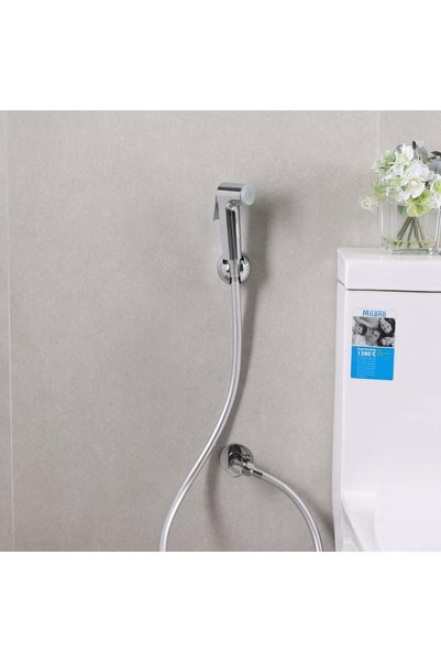 Milano Kevon Shattaf Set 3-Year , Bathroom Shattaf Set For Toilet Area Cleaning