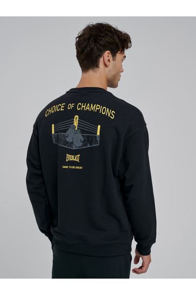 EVERLAST Ανδρικό Φούτερ Choice Of Champs Comfort Μαύρο