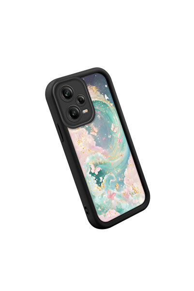 ARTISHELL Redmi Note 12 Pro 5G Uyumlu Rüya Gibi Bulut Kelebek Desenli Kılıf