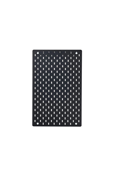 IKEA لوحة SKÅDIS متعددة الأغراض، سوداء، 36x56 سم