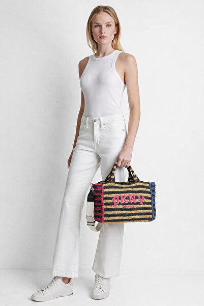 Dkny HADLEE MEDIUM TOTE-AO7 - HOT PINK COMBO-N/S