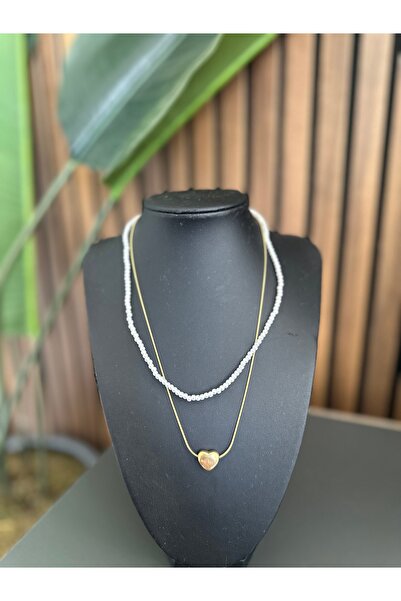 Rüya Pearl Detail 2-Piece Necklace