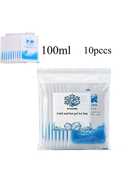 Choice 100ml 10pcs 50PC Gel Ice Packs Reusable Cold Compress Packs for Injuri...
