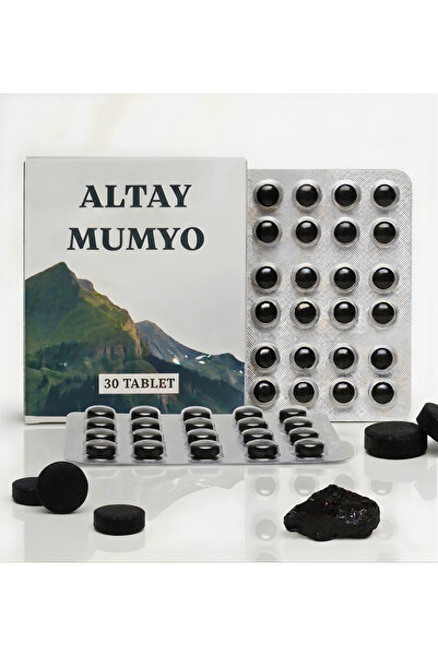 ALTAY MUMYO %100 Saf Mumiyo Shilajit | Doğal Enerji, Güç ve Bağışıklık Artırı...