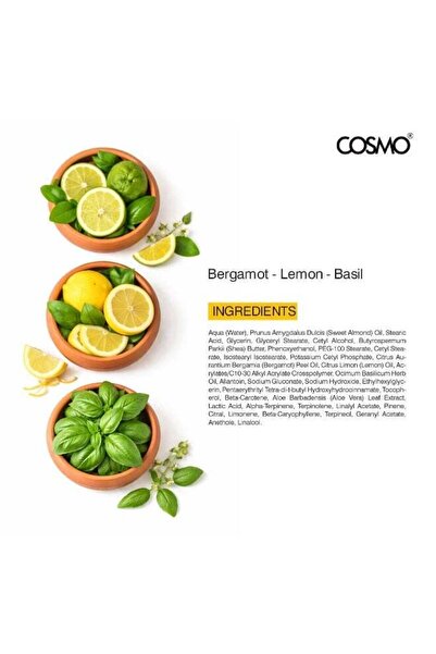 Cosmo Body Lotion Citrus Alchemy 500ml| Deep Hydration & Nourishment | Softens, Smoothens