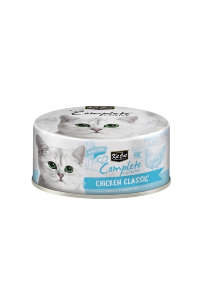 Kit Cat كت كات كومبليت طعام رطب للقطط بالدجاج الكلاسيكي 70g