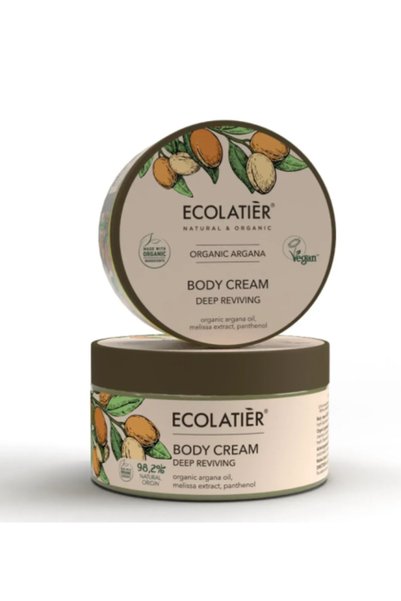 ECOLATIER كريم الجسم العضوي بالأرغان للتجديد 250 مل