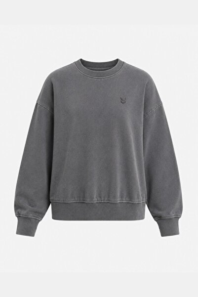 hummel Dellax Kadın Antrasit Spor Sweat 922548-2001