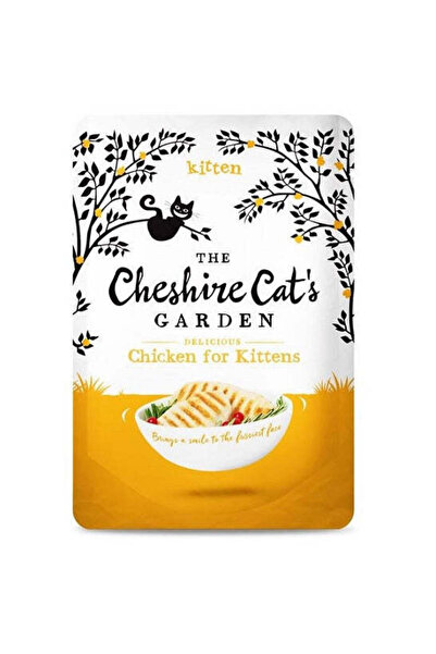 The Cheshire Cat's Garden Kitten Chicken Wet Cat Food 85g