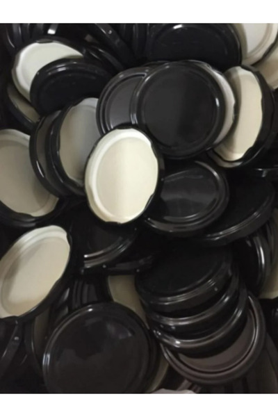 Milea 82 mm Canning Jar Lid Black 600 Pieces