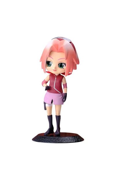 TOYZ PLAY Naruto Shippuden Sakura Haruno Q Posket Anime Manga Figür Biblo