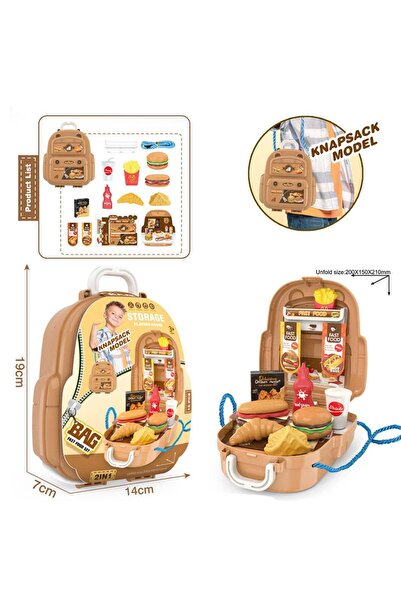Midi Fast Food Restaurant Toy Bag for Kids