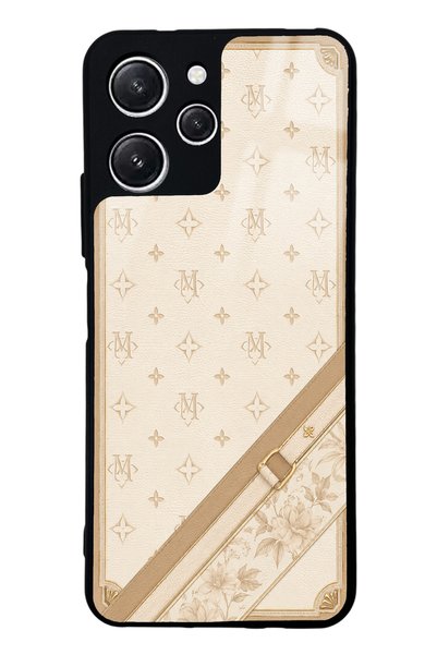 S Mode حافظة هاتف Xiaomi Redmi 12 Maison Ivory Design لامعة
