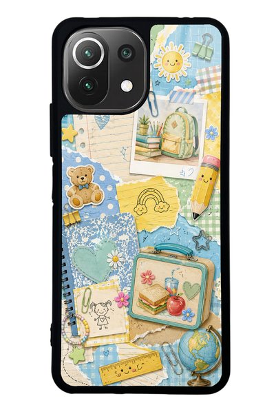 S Mode Xiaomi Mi 11 Lite Campus Notes Design Glossy Phone Case
