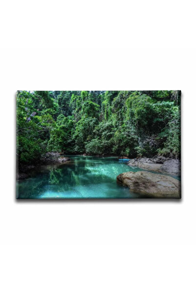 enmalife Forest Landscape Canvas Wall Painting