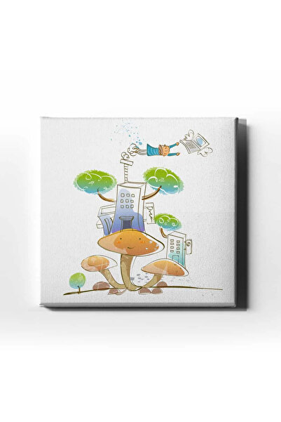 enmalife Children's Dream Children's Room Canvas Wall Painting