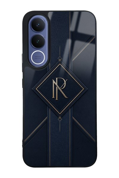 S Mode غطاء هاتف لامع بتصميم فاخر من طراز ميدنايت بريستيج لهاتف فيفو V70 FE