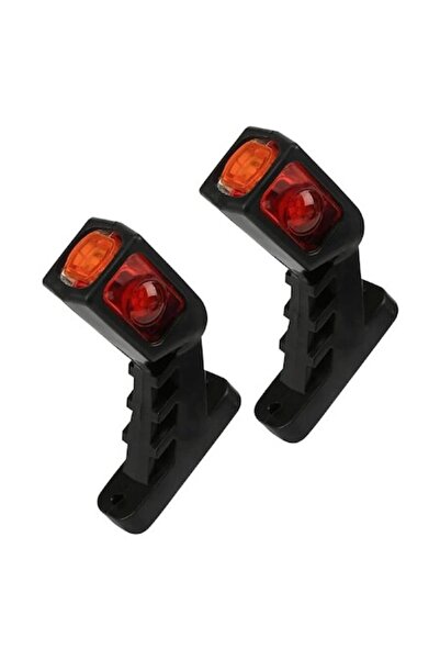 lumixauto Claxon de avertizare, LED alb/roșu/galben, 13cm, Supradimensionat, ...