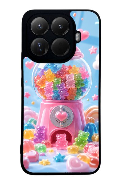 S Mode حافظة هاتف Xiaomi Mi 15T Pro بتصميم Candy Bear Dream اللامع
