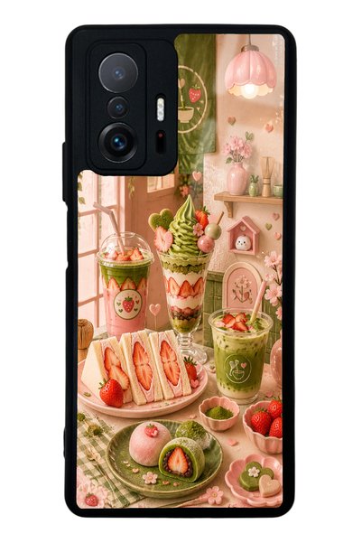 S Mode حافظة هاتف Xiaomi Mi 11T بتصميم لامع مع زاوية بيري ماتشا