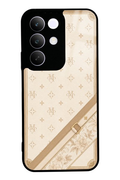 S Mode حافظة هاتف ريلمي C85 بتصميم ميزون آيفوري لامعة