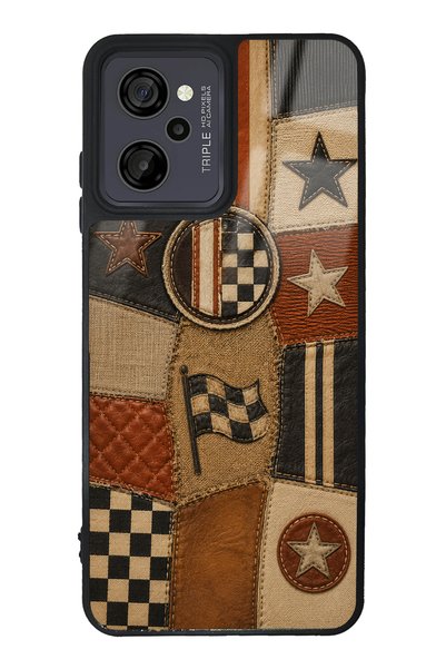 S Mode حافظة هاتف لامعة بتصميم Casper M45 Racing Leather Club