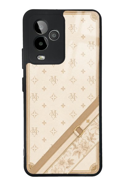 S Mode حافظة هاتف Gm 24 Pro Maison Ivory Design لامعة