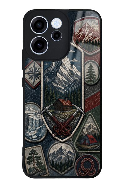 S Mode Oppo Reno 15F Peakbound Design Glossy Phone Case